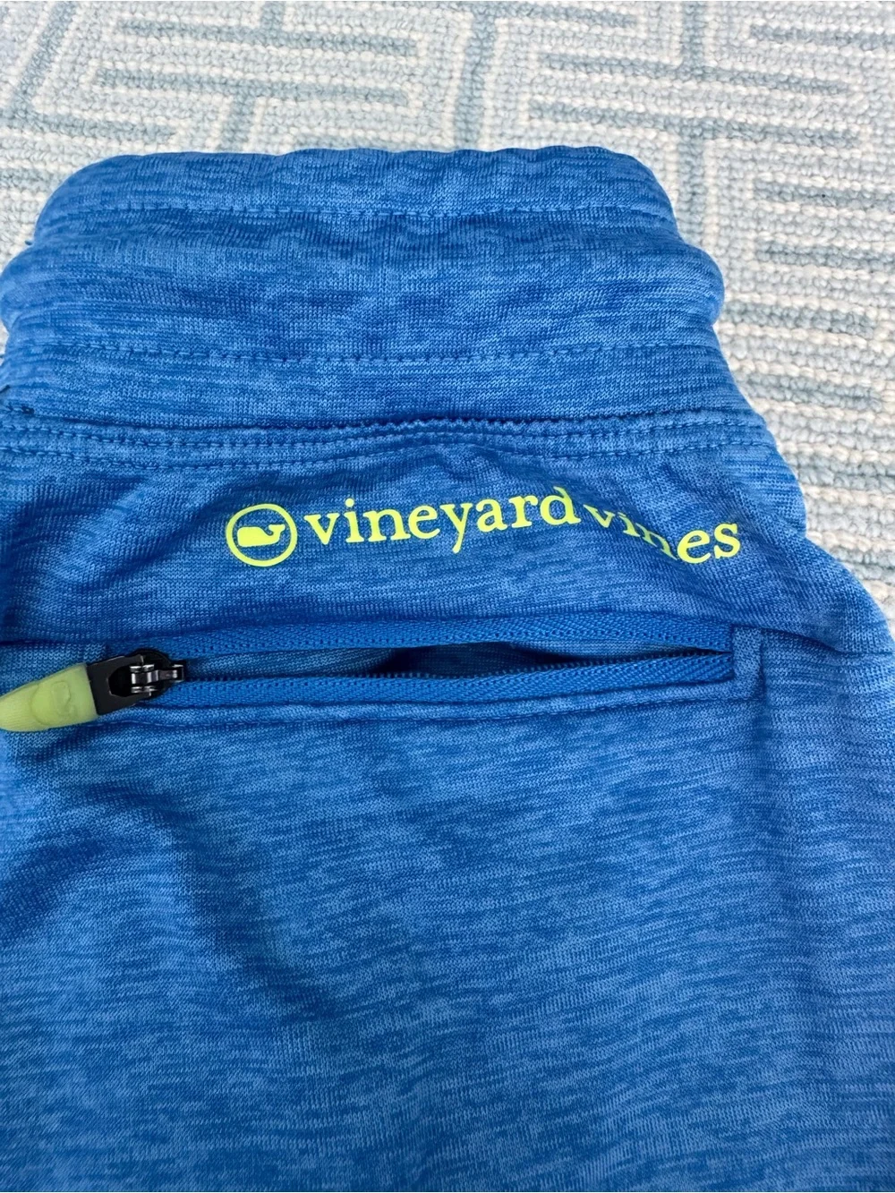 Vineyard Vines blue Heather Drawstring Joggers